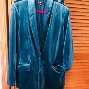 INC international Concept blazer/joggers set